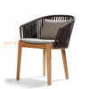 Горячая продажа сертификата FSC Teak Wood Dining Stable