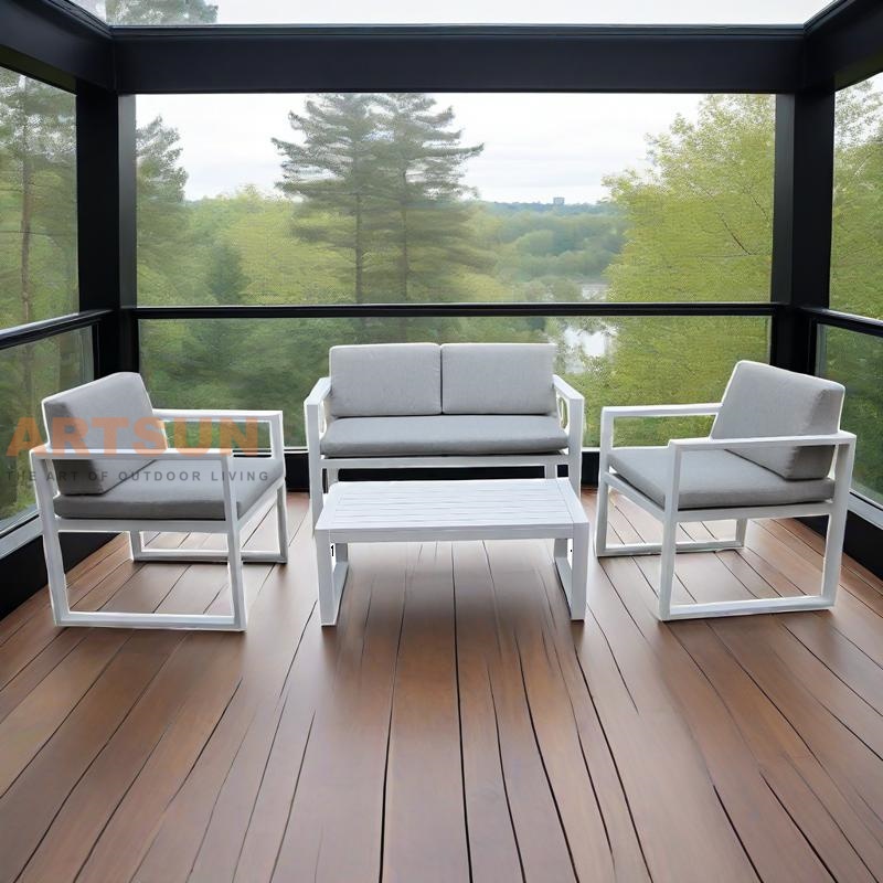 Всепогодный легкий вес качества на открытом воздухе диван для кафе на балконе