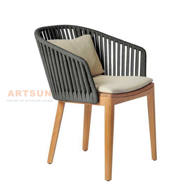 Горячая продажа сертификата FSC Teak Wood Dining Stable