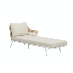 Удобный Taupe Outdoor Sun Lounger для пляжа