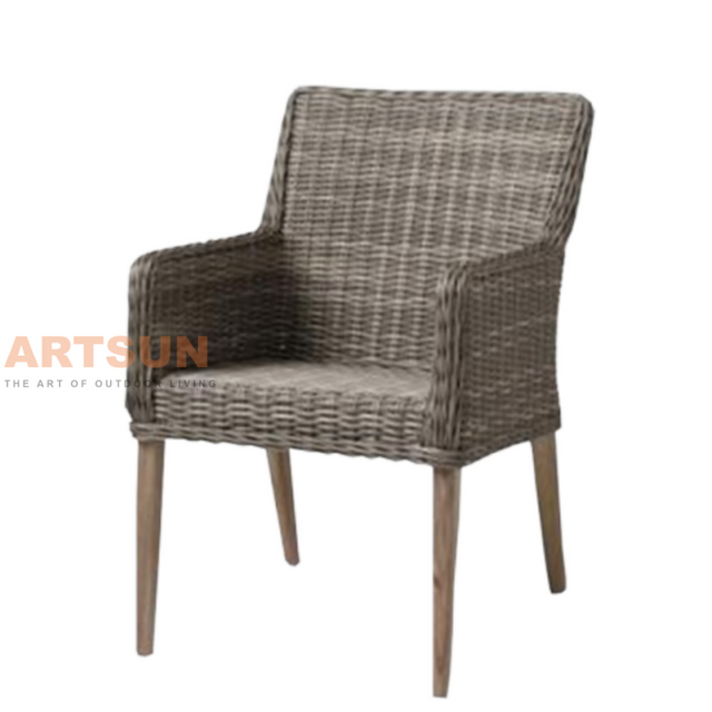  На открытом воздухе плетеное кресло для заднего двора терраса