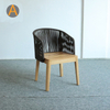 Горячая продажа сертификата FSC Teak Wood Dining Stable