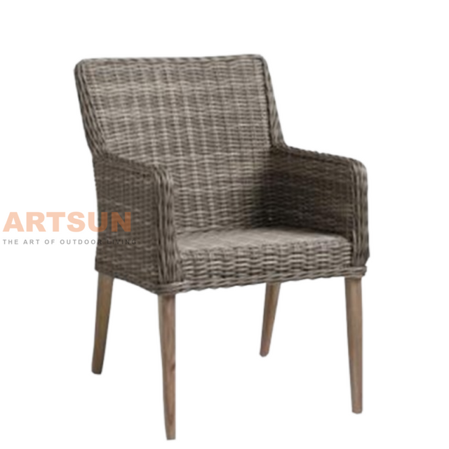  На открытом воздухе плетеное кресло для заднего двора терраса