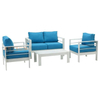 Whitel Aluminum Patio Модульный садовый диван для балкона