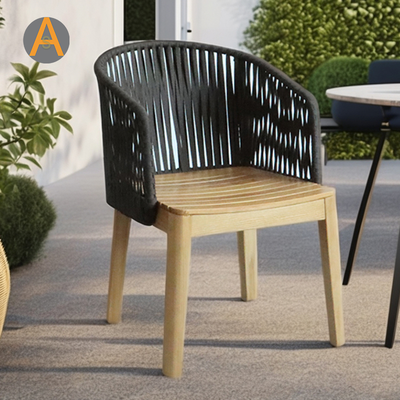 Горячая продажа сертификата FSC Teak Wood Dining Stable