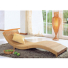 Современный на открытом воздухе Rattan Sun Lounger для спа и сада